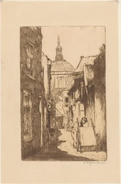 Straat in Leiden