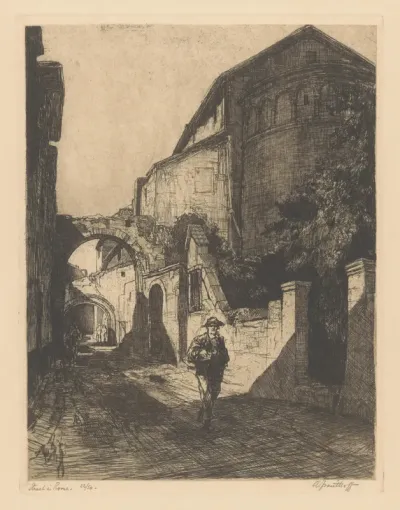 Straat in Rome