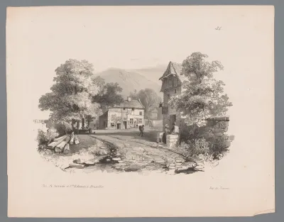 Straat te Dinant