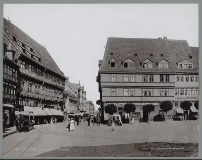 Straatgezicht in Halberstadt