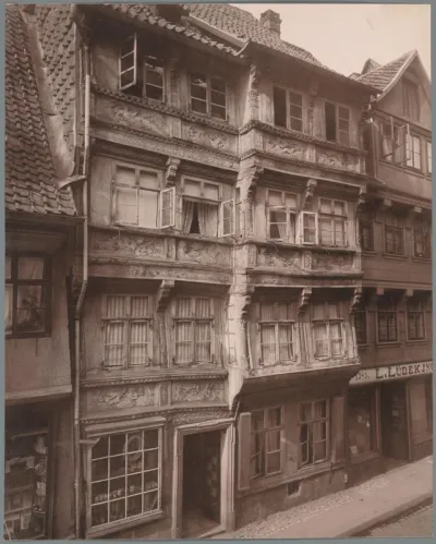 Straatgezicht in Hildesheim