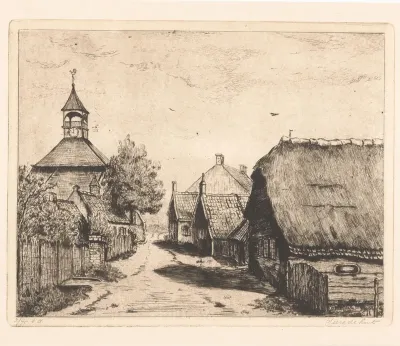 Straatgezicht in Hooge Zwaluwe