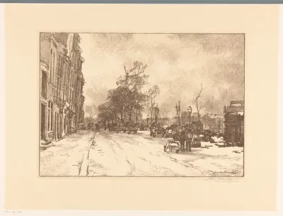 Straatgezicht in Rotterdam