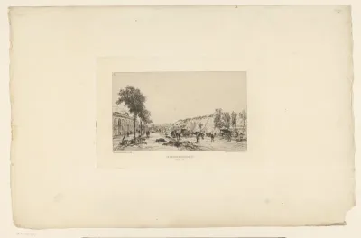 Straatgezicht met bastion 63