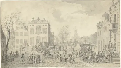 Straatgezicht te Den Haag