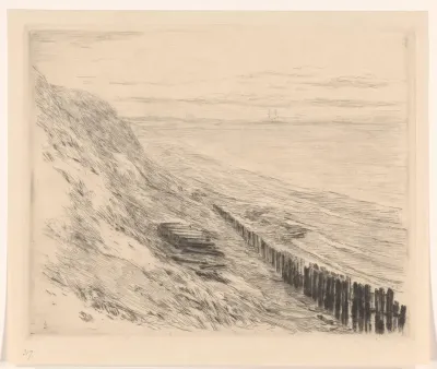 Strand bij Vlissingen