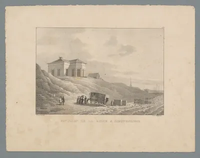 Strandhuis in Scheveningen van koningin Wilhelmina van Pruisen