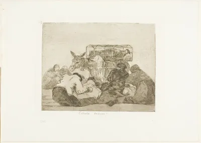 Strange Devotion!, plate 66 from The Disasters of War