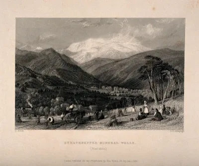 Strathpeffer Mineral Wells, Ross and Cromarty, Scotland