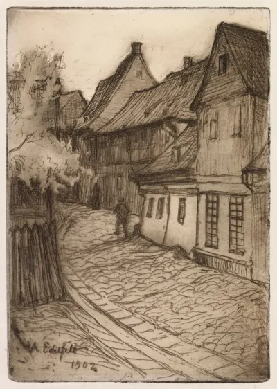 Street in Goslar, Harz