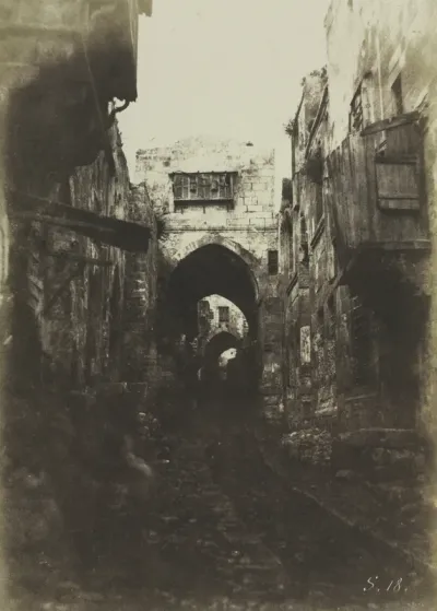 Street in the Arab Quarter, Jerusalem