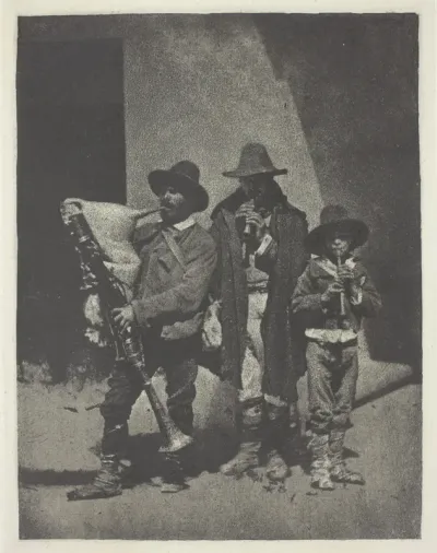 Street Musicians Standing