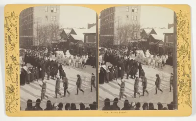 Street Parade, No. 1574 from the series "St. Paul Ice Carnival"