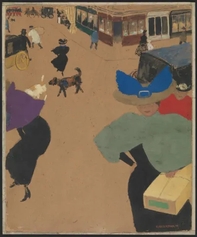 Street Scene in Paris