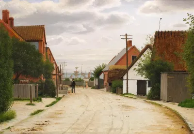 Street view from Faxe Ladeplads.