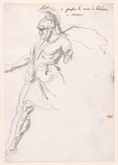 Striding Roman Soldier