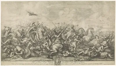 Strijd tussen Alexander de Grote en Darius III