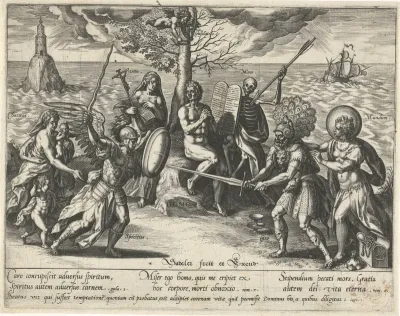 Strijd tussen de geest en het lichaam