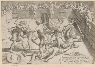 Strijd tussen de Horatii en de Curatii