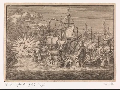 Strijd van vijf Zeeuwse kapers tegen acht Portugese oorlogsschepen voor de kust van Brazilië, 1657