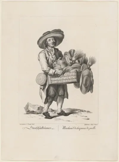 Strohhütkrämer (Straw Hat Seller)