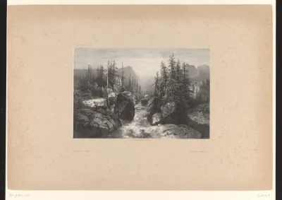 Stroom van de Reichenbach bij de Scheidegg