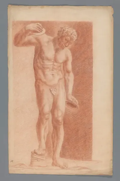 Studie naar beeld van bacchant