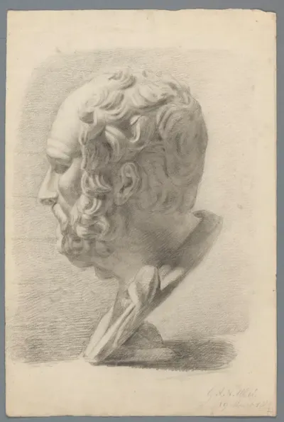 Studie naar een klassieke kop
