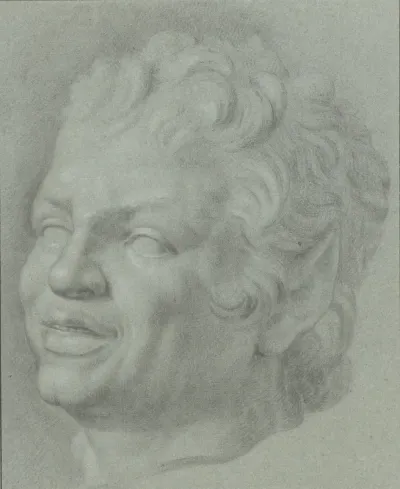 Studie naar een laat-klassieke mannenkop