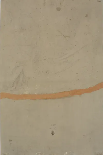 Studie til Papirius og hans moder, maleri dateret 1809