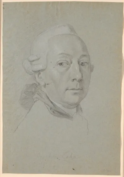 Studie til portrættet af Poul Abraham Lehn