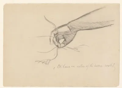 Studie van een arm