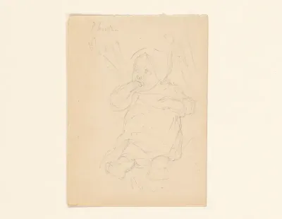 Studie van een baby