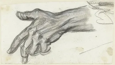 Studie van een hand