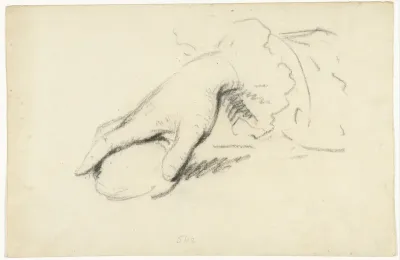 Studie van een hand