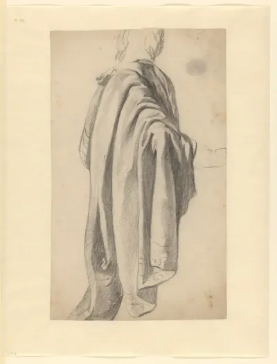 Studie van een mantel