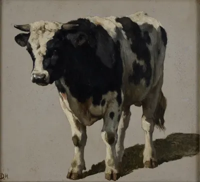 Studie van een stier