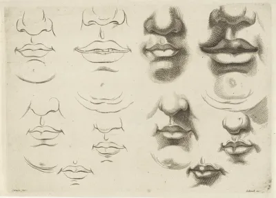 Studie van verschillende monden