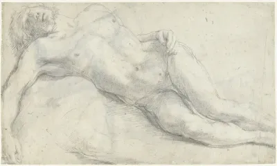 Studie voor een dode Christus