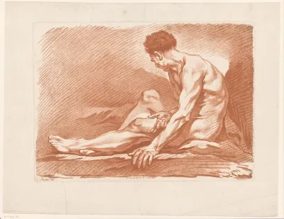Studie zittende man