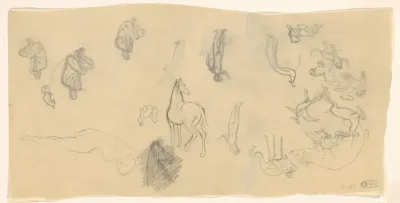 Studieblad met dieren