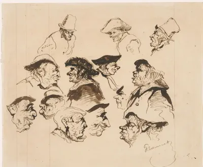 Studieblad met diverse koppen