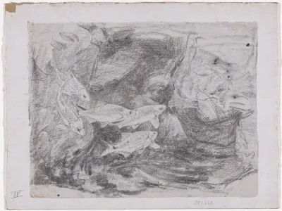 Studieblad met goudwinden