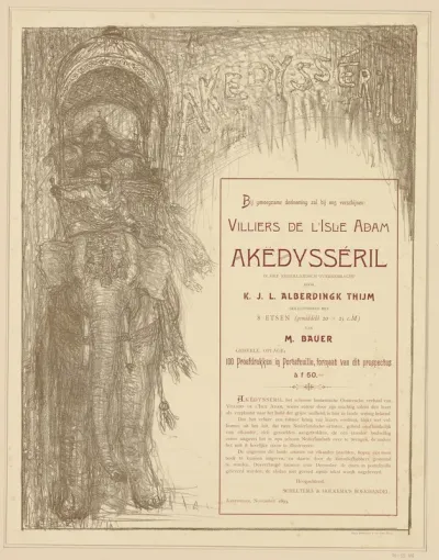 Studieblad met portret van het meisje Loutje Singels (later mevr. W. van de Sande Bakhuizen)