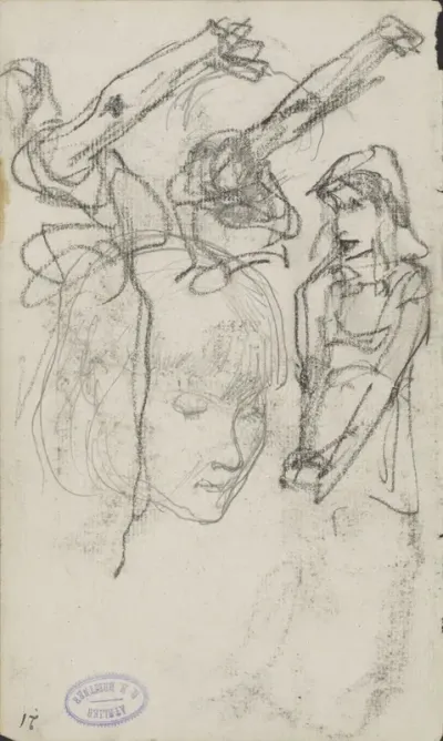 Studieblad met vrouwen