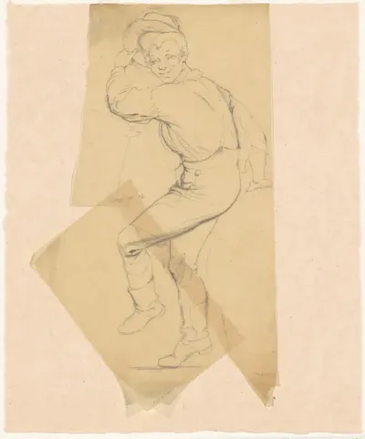 Studies for "Dance on a Stone Boat" and "In the Cornfield"