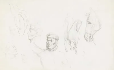 Studies for Georg Carl von Döbeln