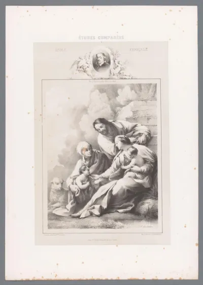 Studies naar schilderkunst van Simon Vouet