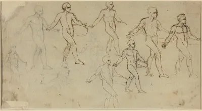 Studies of a Sower (Illustration for Thomson's _Seasons_)