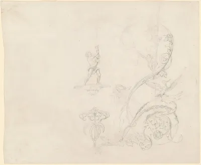 Studies of Fountain Decorations